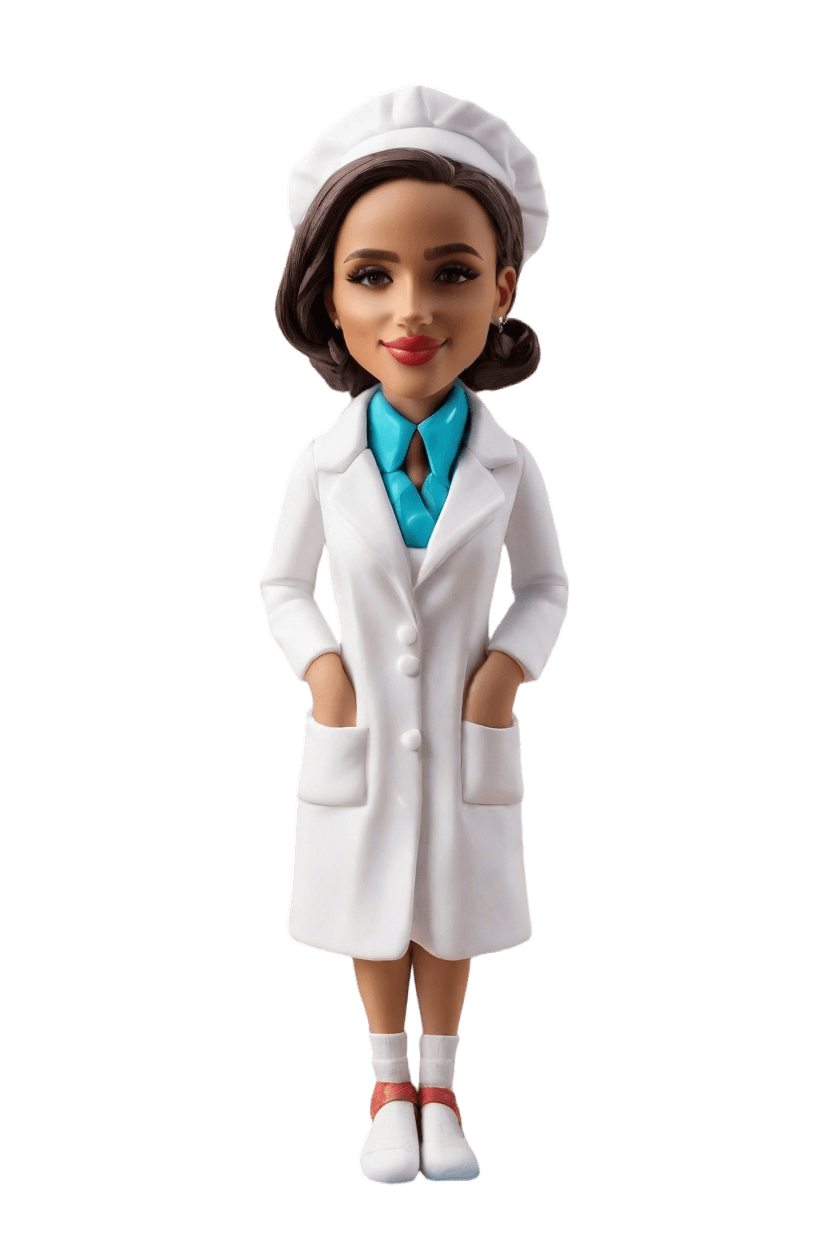 Custom Pharmacy Chic Bobblehead