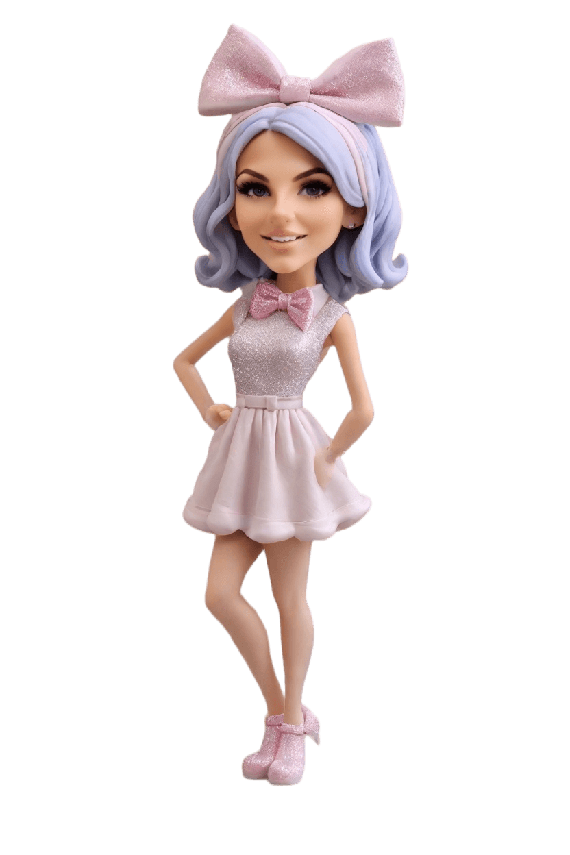 Custom Party Starlet Bobblehead