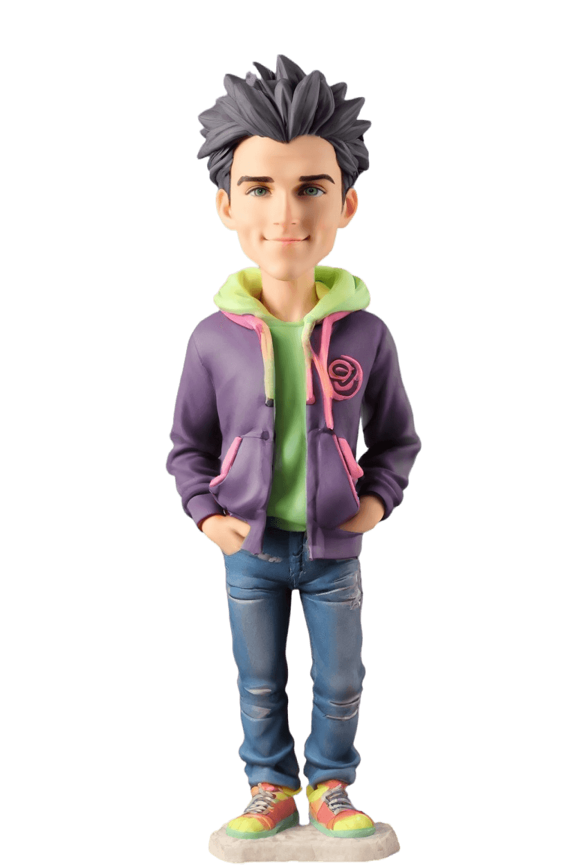 Casual Anime Custom Bobblehead