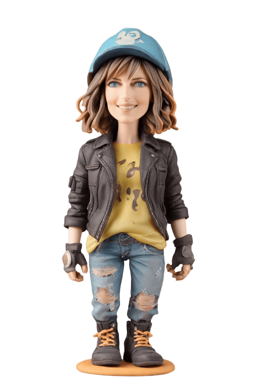 Custom Heroic Post-Apocalyptic Bobblehead
