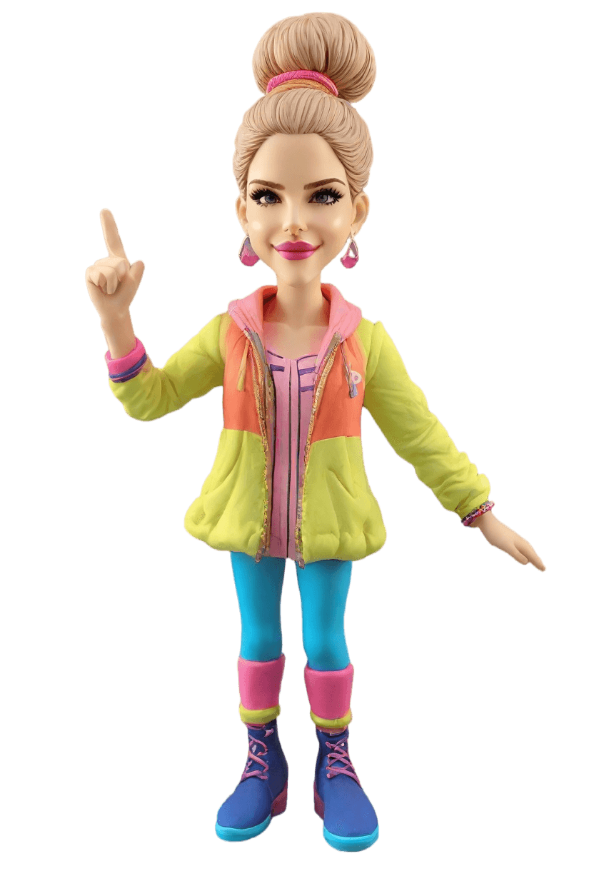 Custom Victory Pose Bobblehead