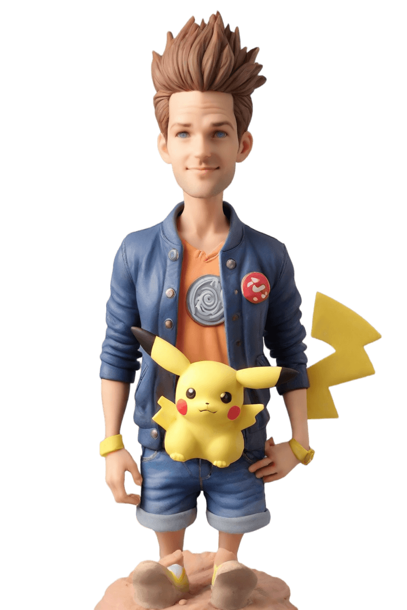 Custom Pokémon Trainer Bobblehead