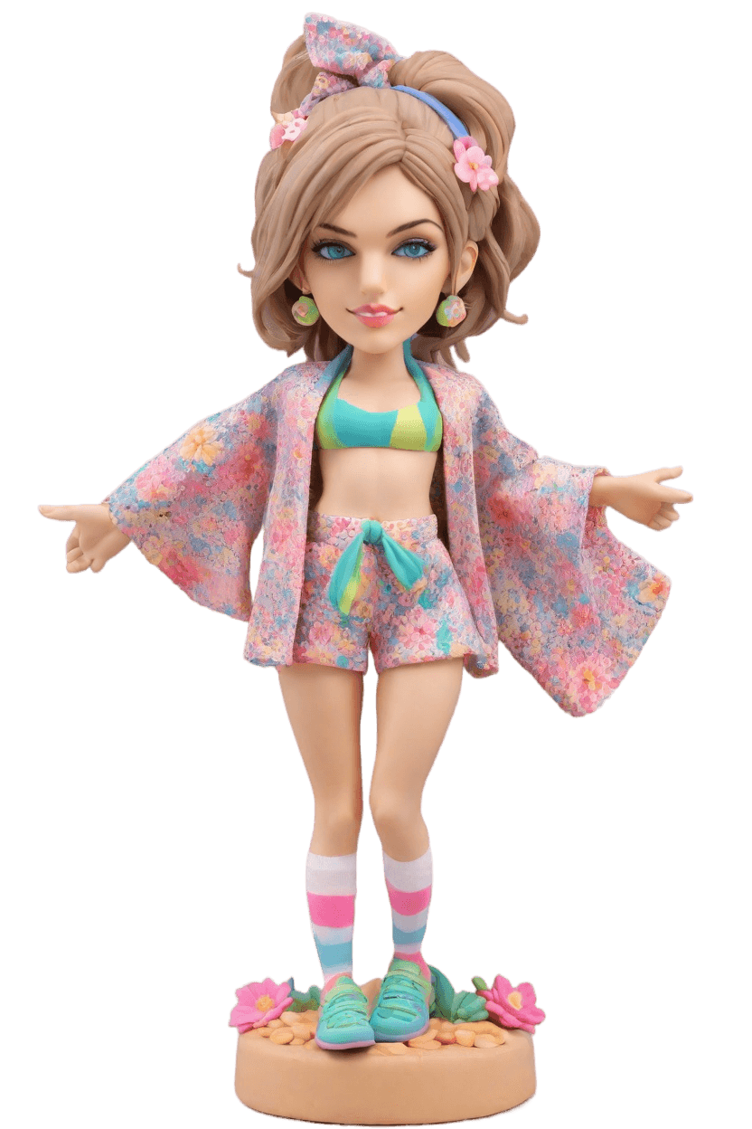 Custom Holiday Cheeky Bobblehead