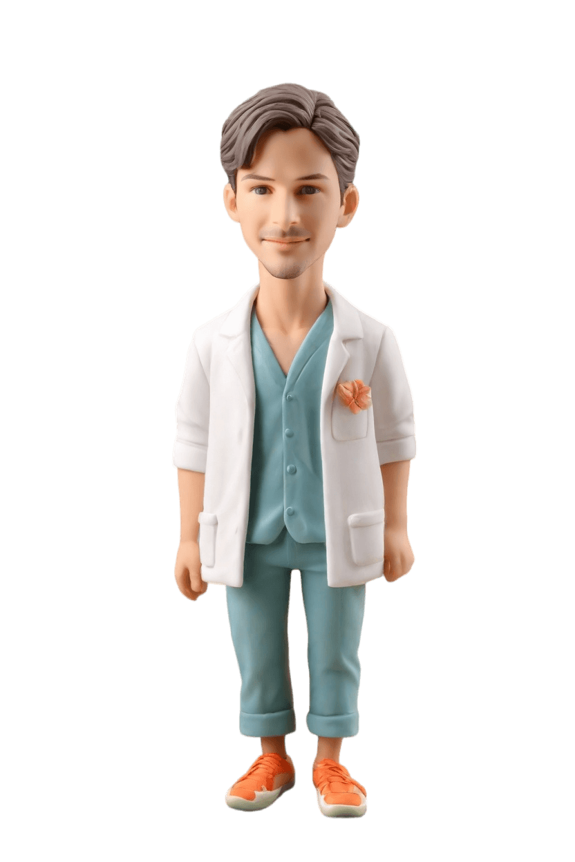 Custom Pharmacy Casual Bobblehead