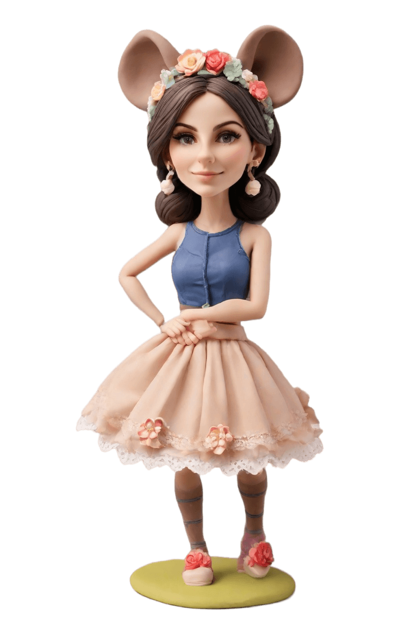 Cheeky Pose Custom Trendy Bobblehead