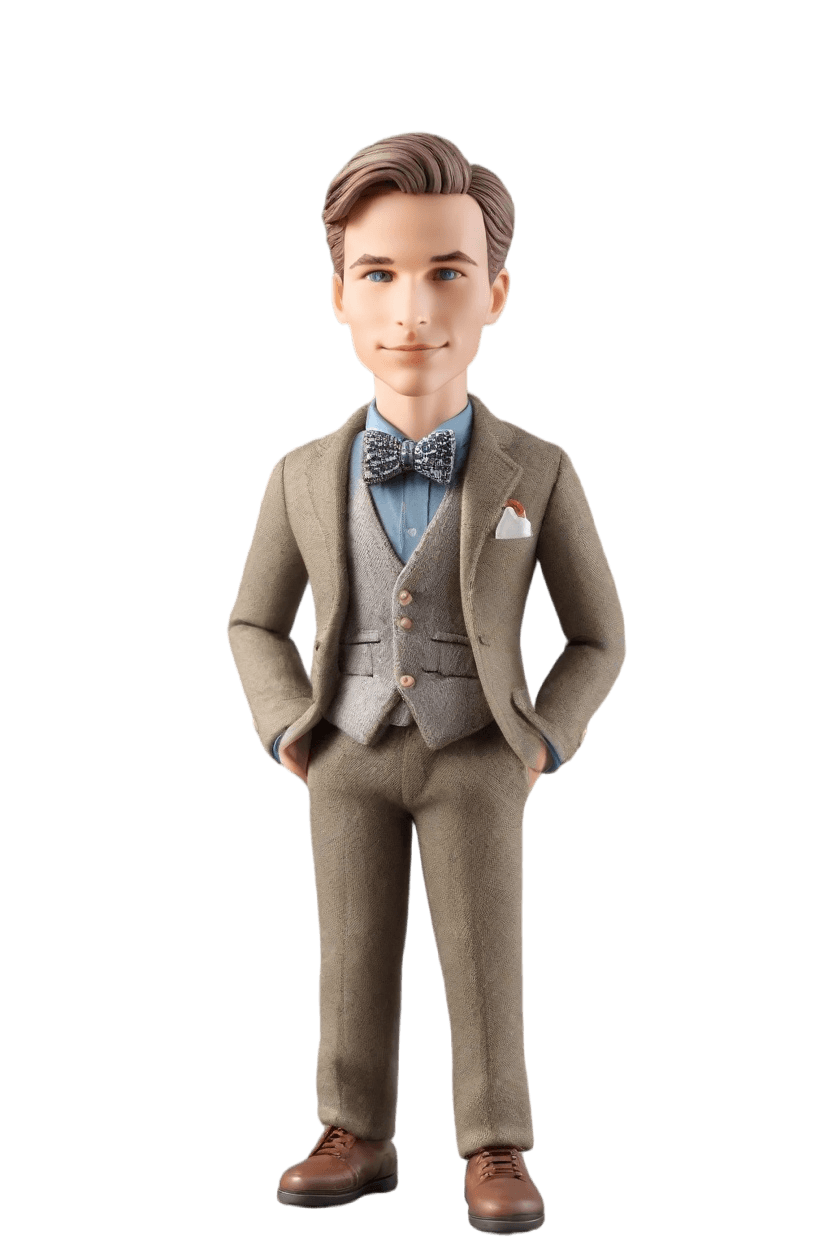Custom Office Charm Bobblehead