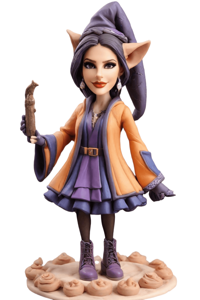 custom Hogwarts Punk bobblehead