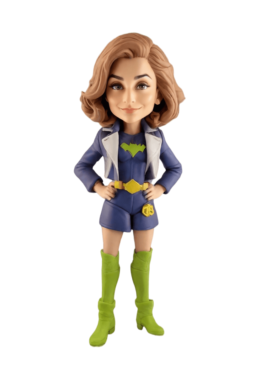Custom Heroic Female Bobblehead
