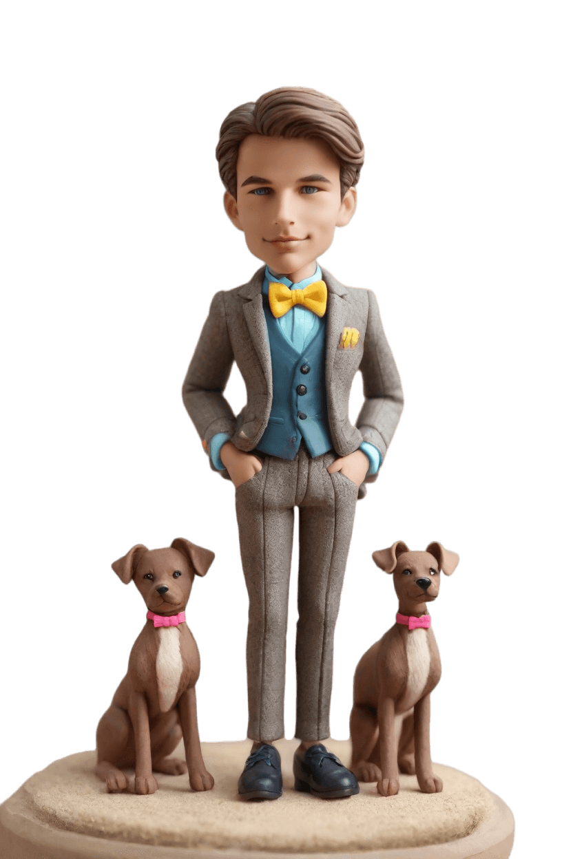 Custom Office Charm Bobblehead
