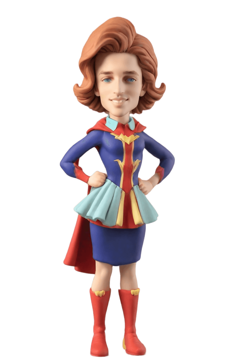 Custom Heroic Playful Bobblehead