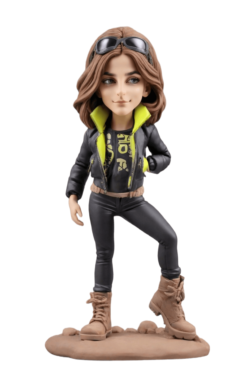Custom Heroic Female Bobblehead