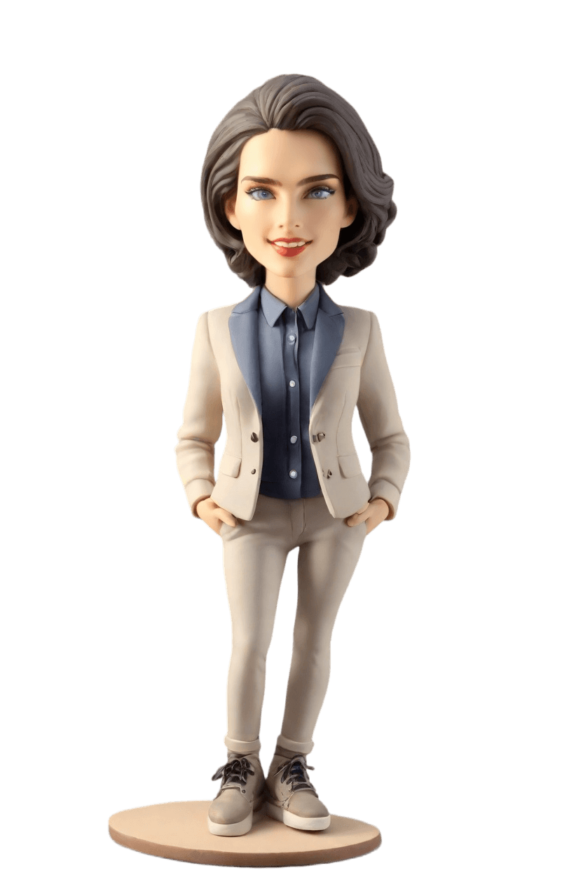 custom Leadership Triumph chic bobblehead