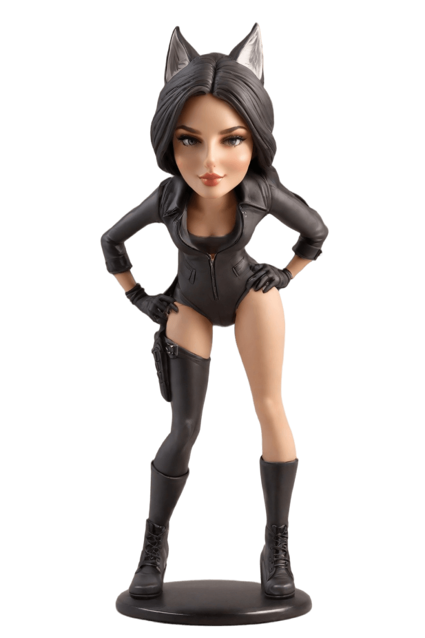 Custom Superheroine Chic Bobblehead