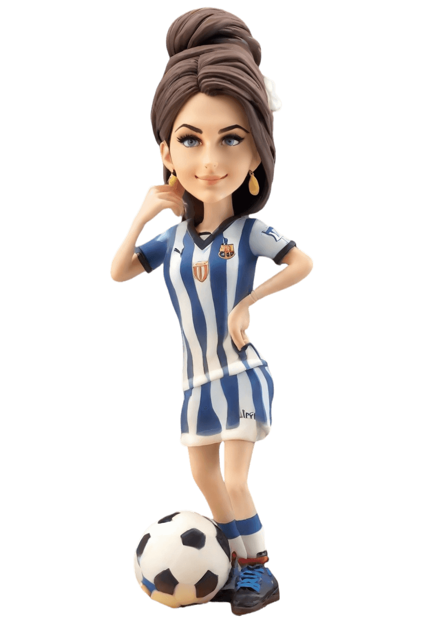 Soccer Chic Custom Bobblehead