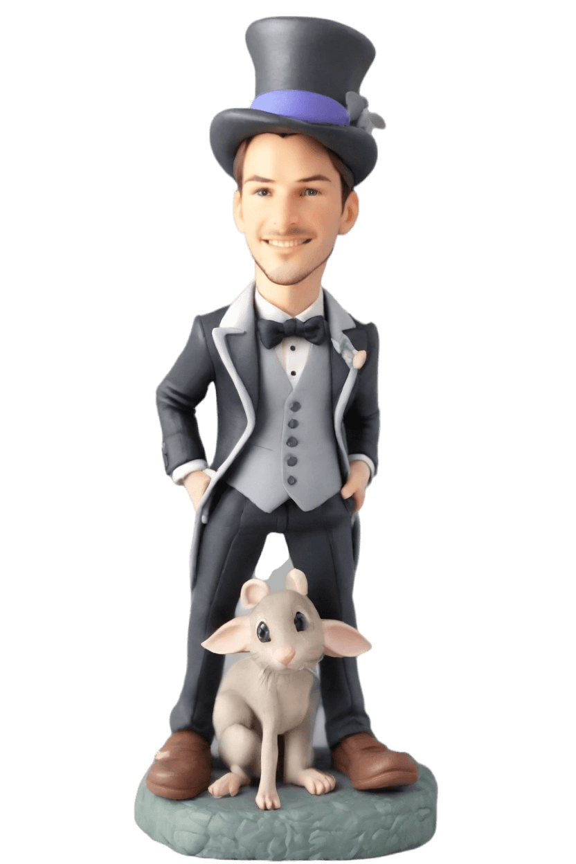 Custom Baby Shower Star Bobblehead