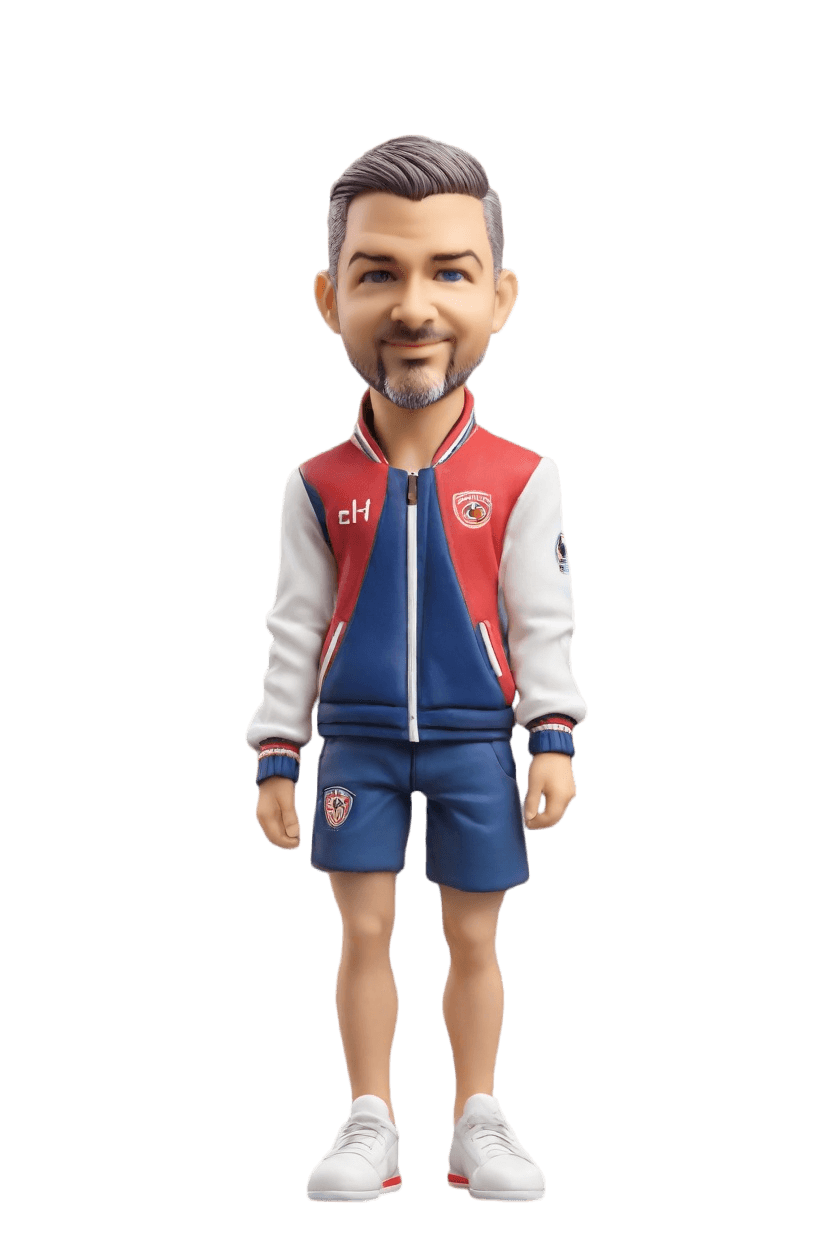 Soccer Star Custom Bobblehead