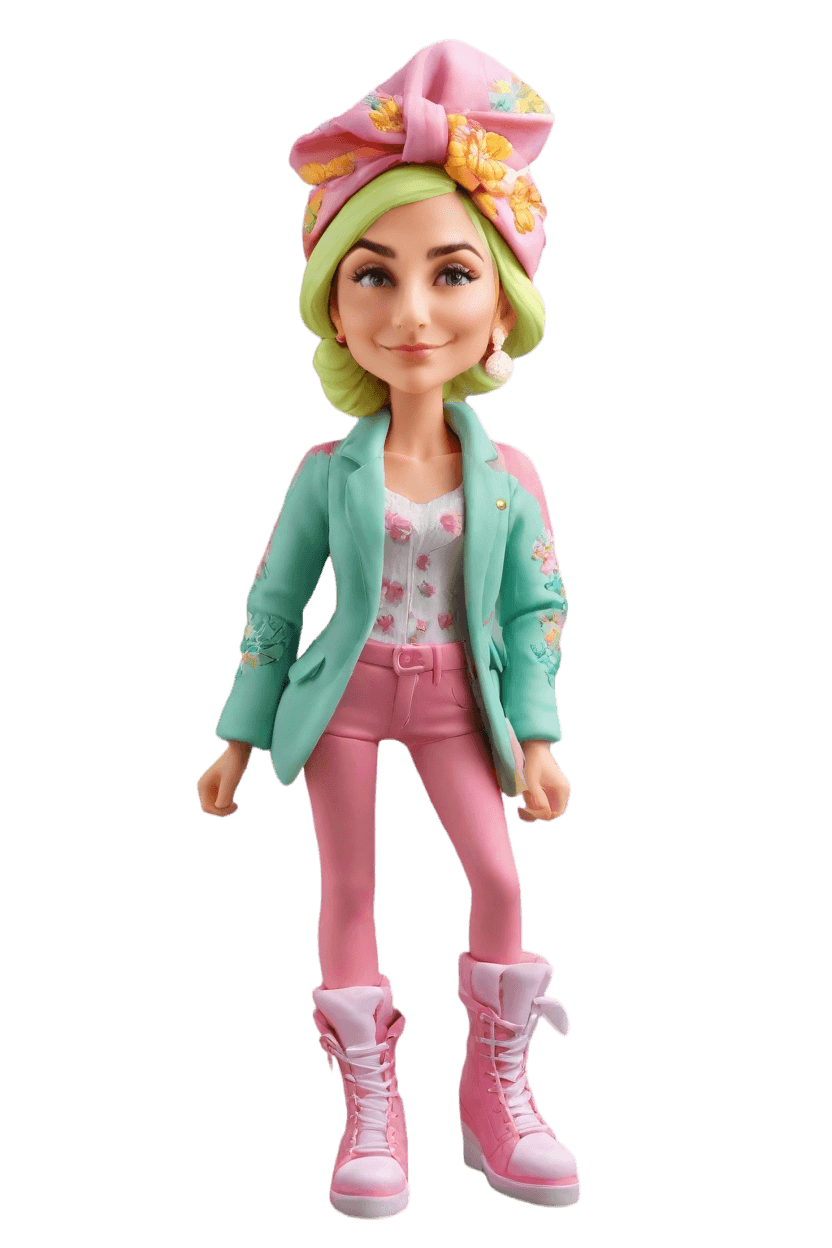Custom Holiday Cheeky Bobblehead