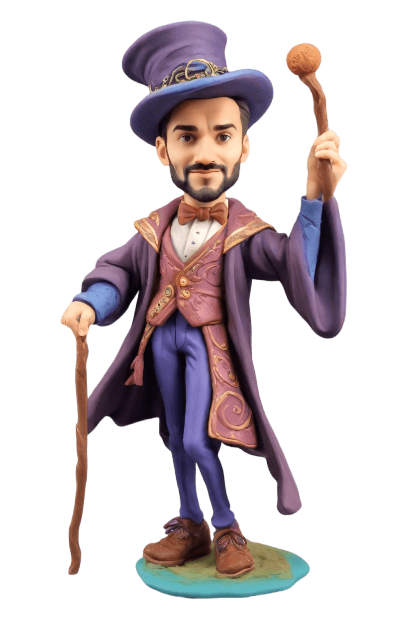 custom Wizardry Enchantment bobblehead
