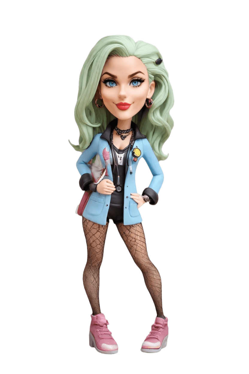 Custom Nurse Playful Bobblehead