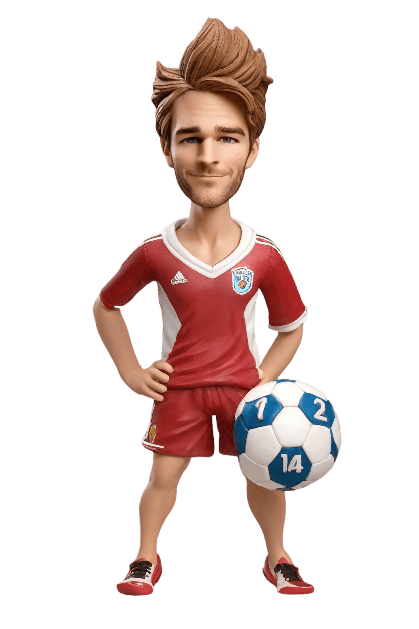 Soccer Celebration Custom Playful Bobblehead