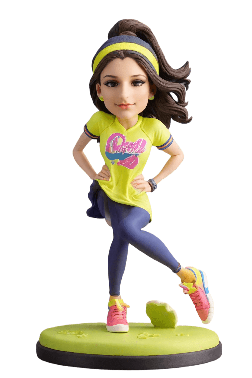 Custom Cheerleader Fun Bobblehead