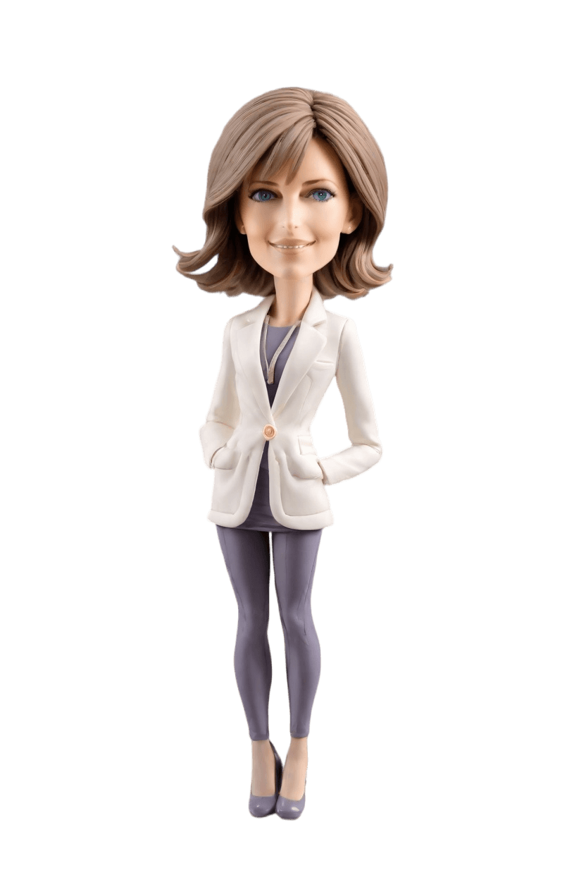 Custom Empowerment Statement Bobblehead