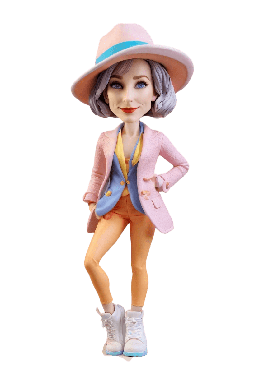 Custom Businesswoman Bobblehead