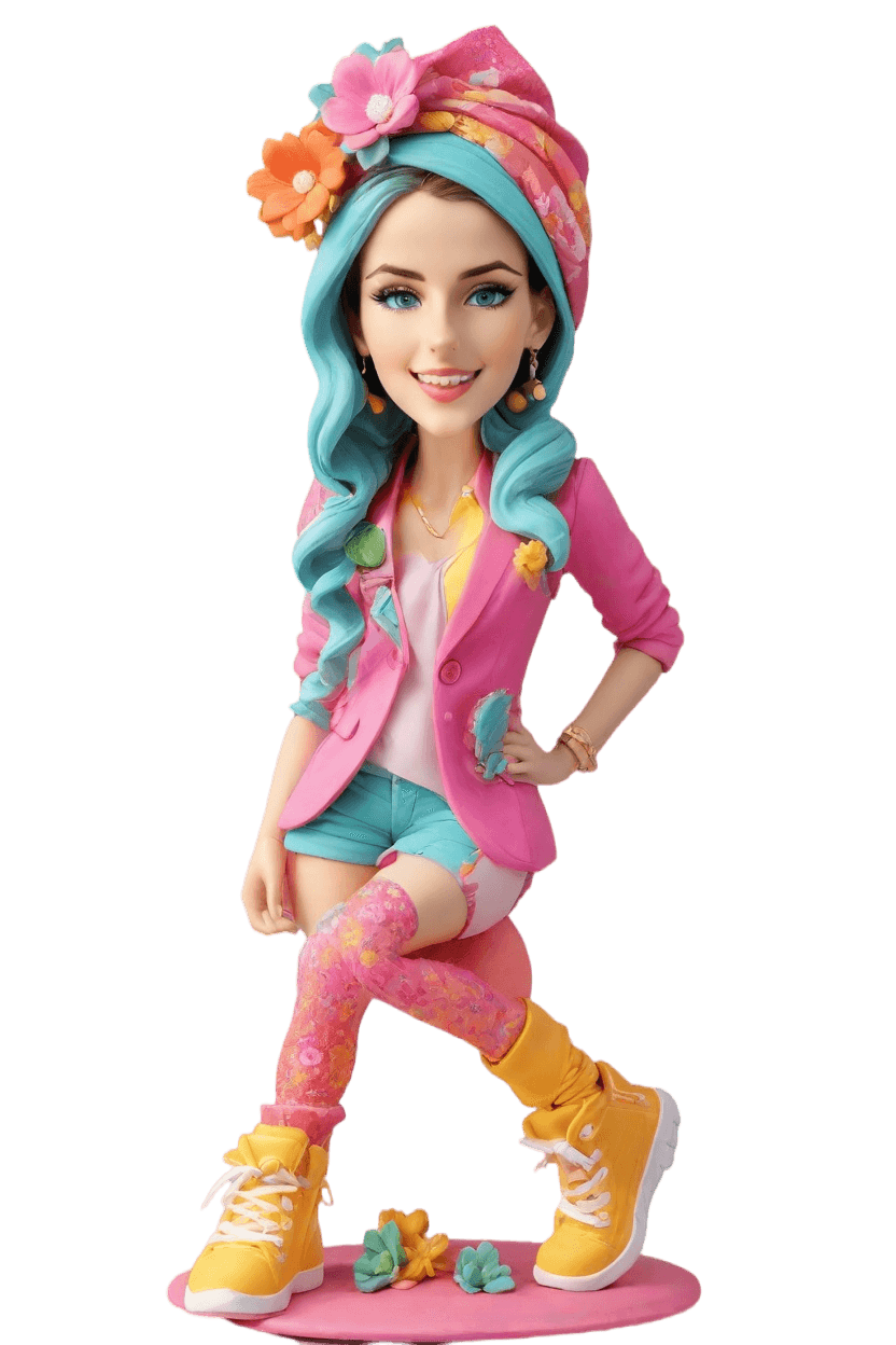 Custom Iconic Wink Bobblehead