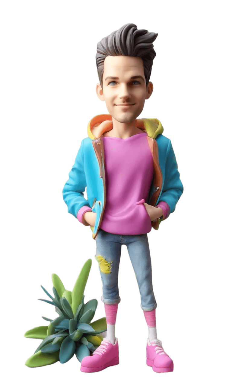 Casual Fun Custom Bobblehead
