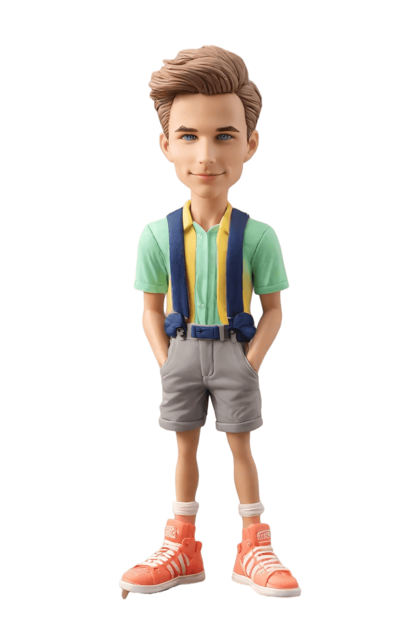 Casual Office Custom Bobblehead