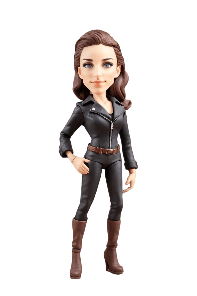 Custom Heroic Female Bobblehead