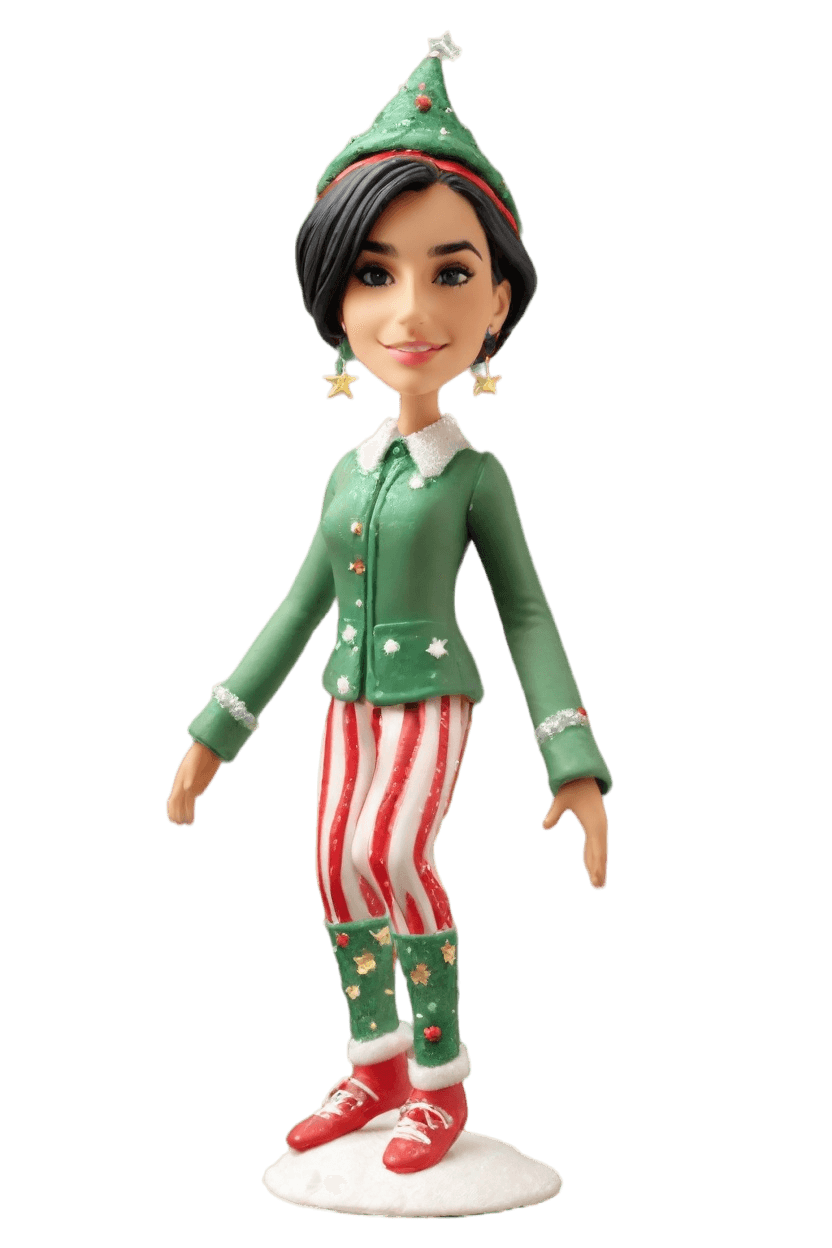 Custom Christmas Tree Bobblehead