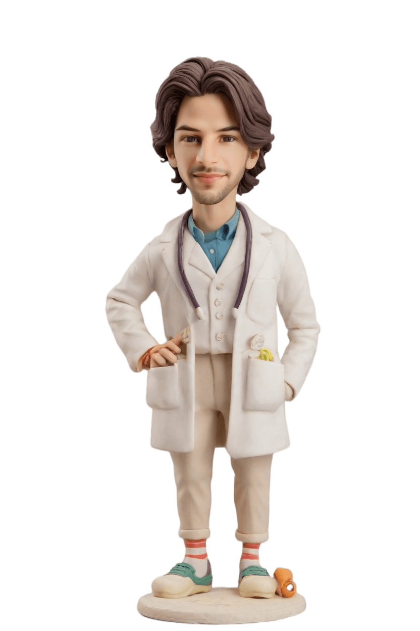 Custom Pharmacy Casual Bobblehead