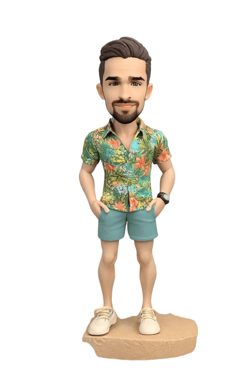 Custom Adventure Hero Bobblehead
