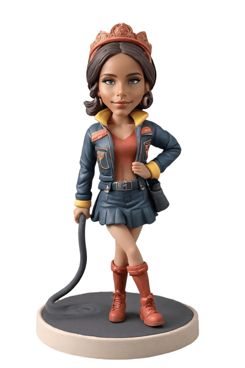 Custom Heroic Firefighter Bobblehead