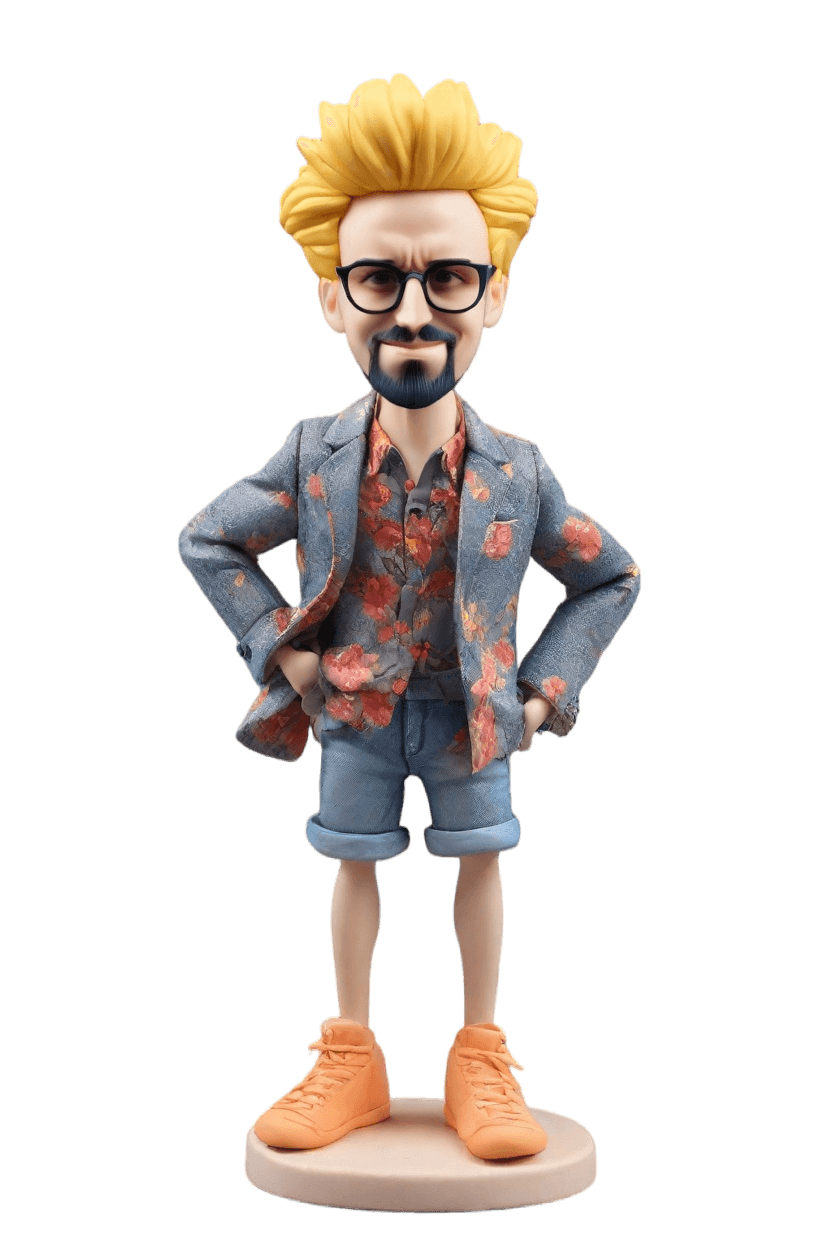 Casual Chic Custom Bobblehead