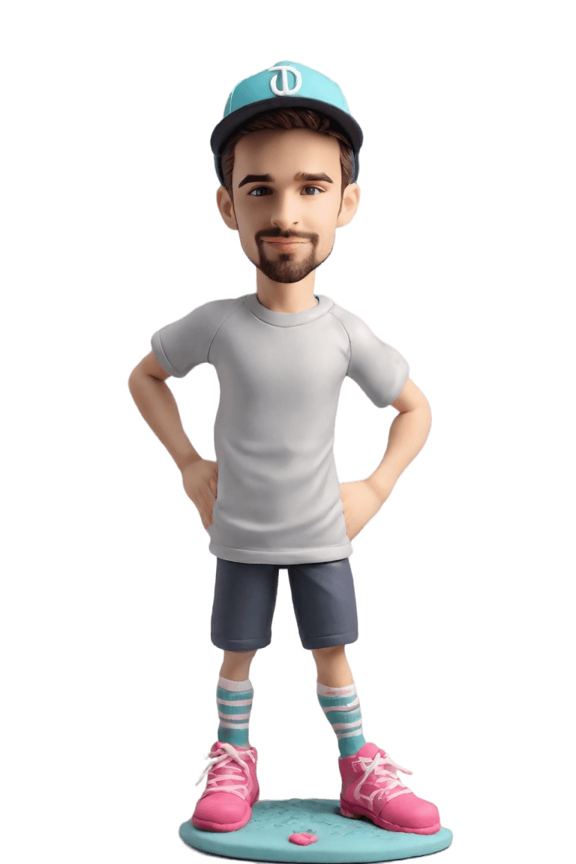 Custom Athlete Fun Bobblehead