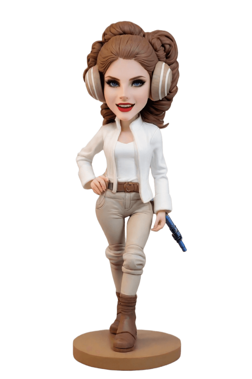 Custom Star Wars Heroine Bobblehead