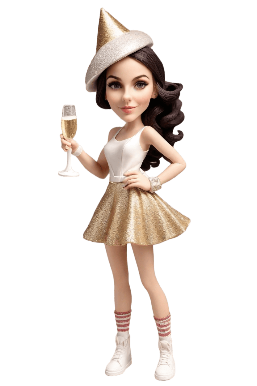 Custom Party Playful Bobblehead