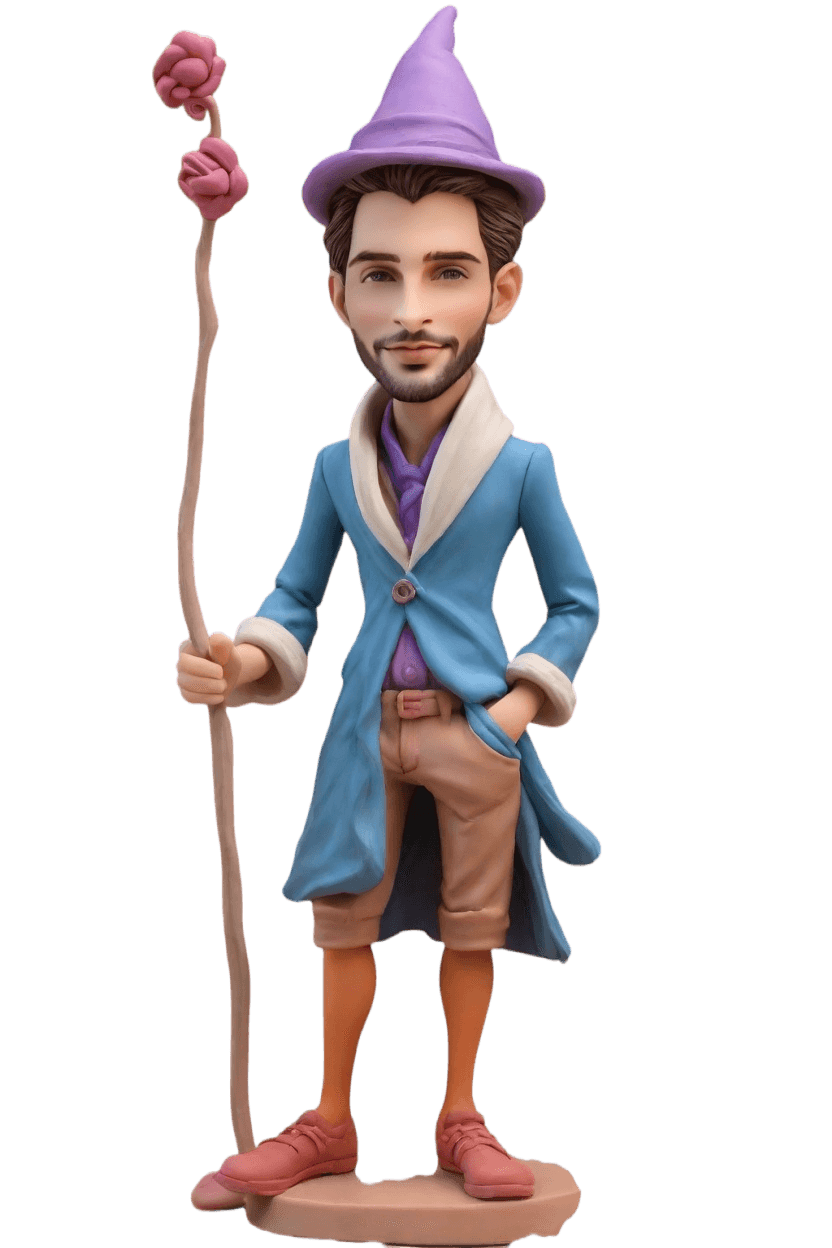 custom Wizardry Enchantment bobblehead