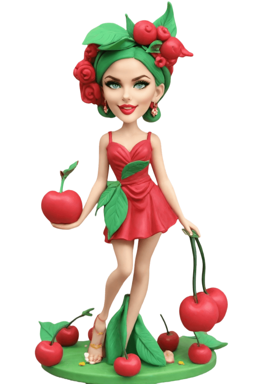 custom Graduation Celebration Cherry bobblehead