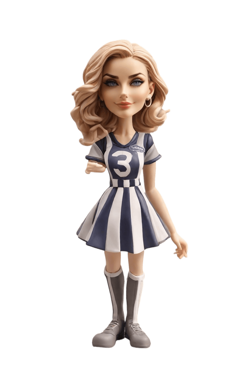 custom Victory Celebration Football bobblehead