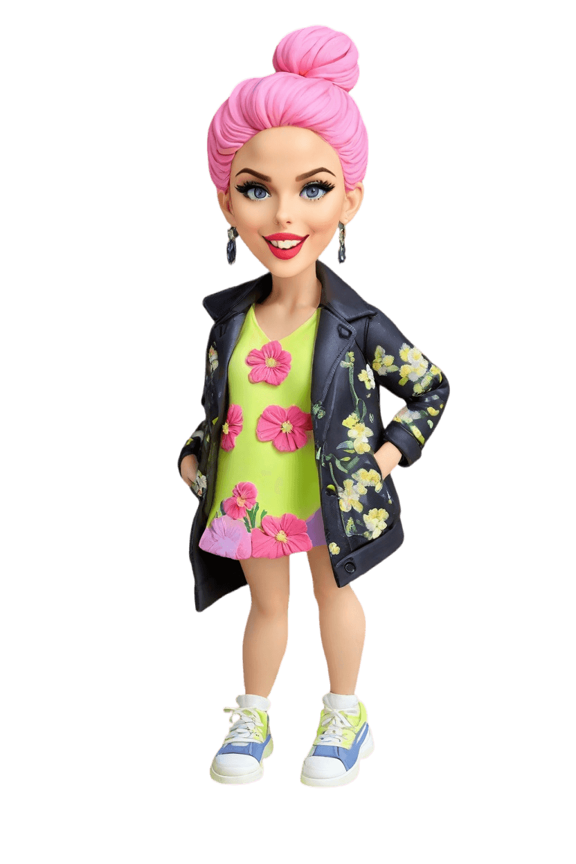 Custom Anniversary Cheeky Bobblehead