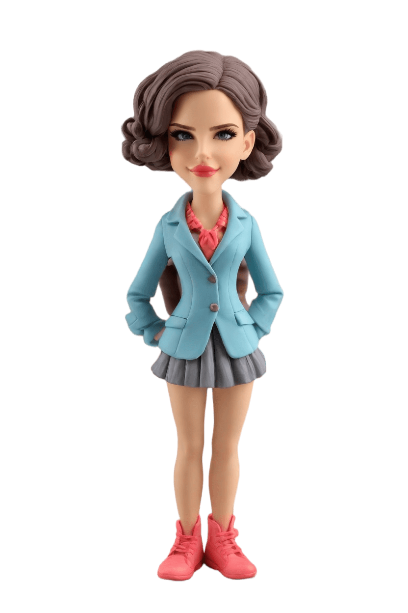 Custom Corporate Confidence Bobblehead