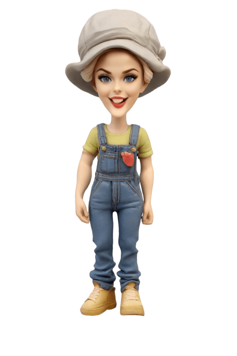 Custom Casual Engineer Bobblehead