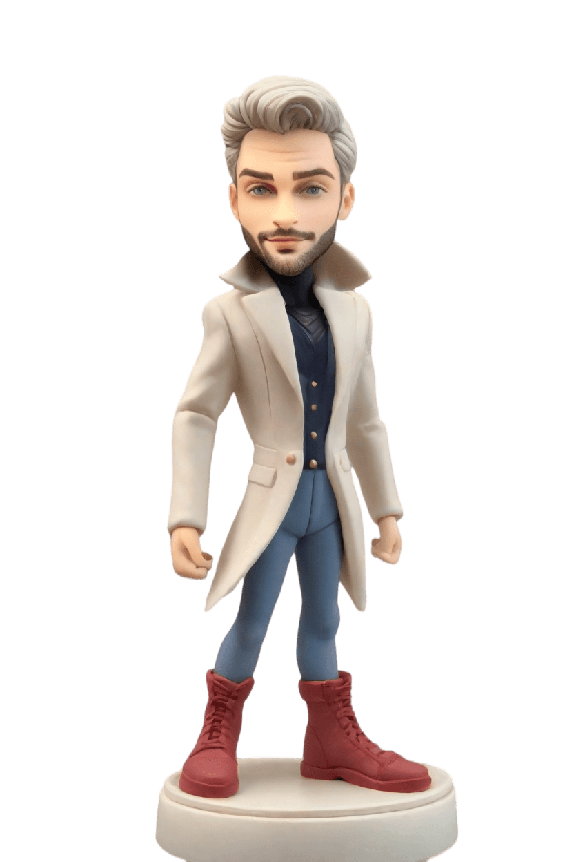 Custom Heroic Playful Bobblehead