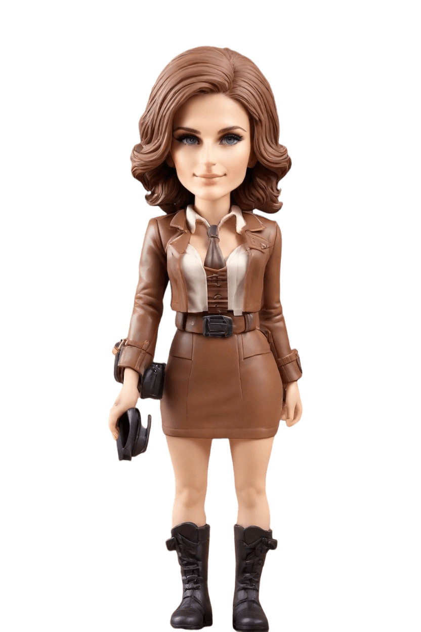 Custom Heroic Marvel Female Bobblehead