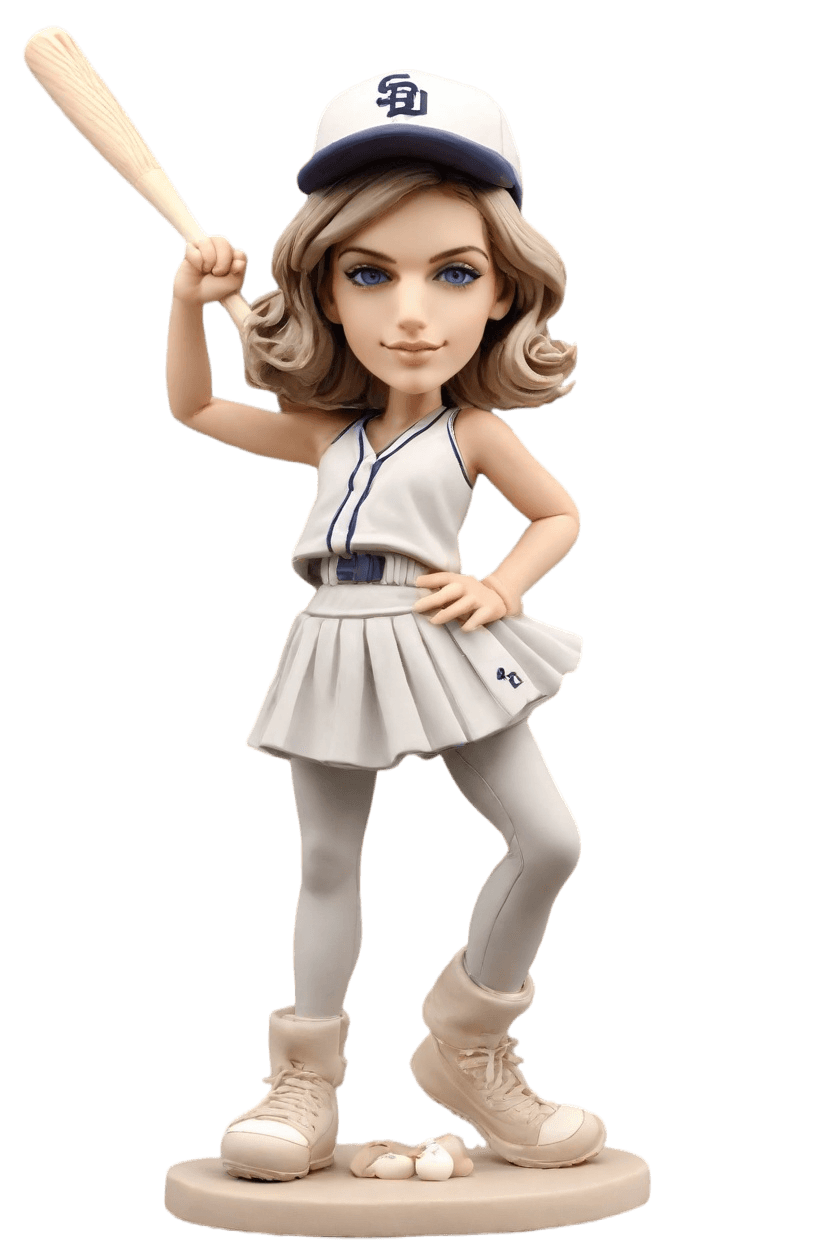 Custom Sports Chic Bobblehead
