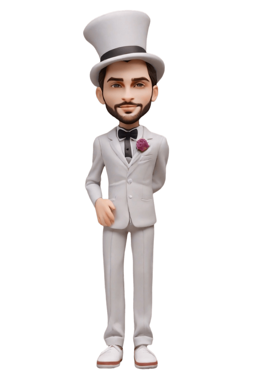 Custom Cheeky Celebration Bobblehead