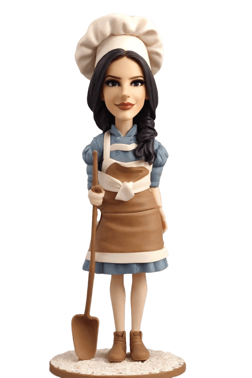 Custom Kitchen Whimsy Bobblehead